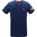 A V-Basic T-Shirt blau