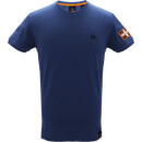 C HARD Logo T-Shirt blau